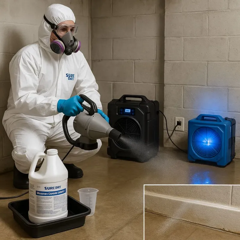 Sanitization and Odor Removal process in Gaines County, TX