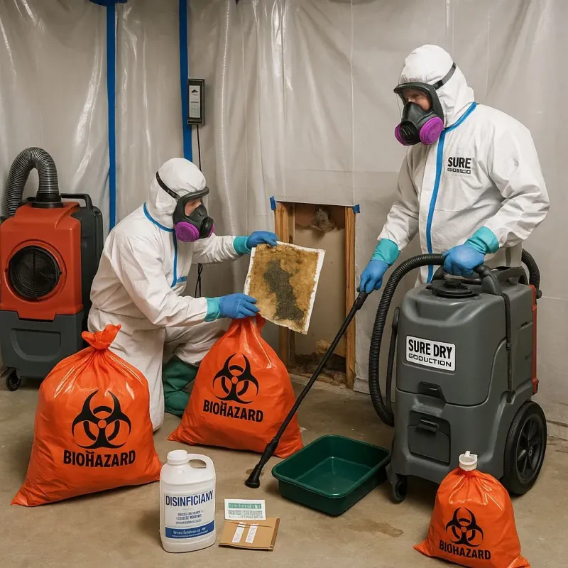 Contaminated Water Handling Protocols process in Gaines County, TX
